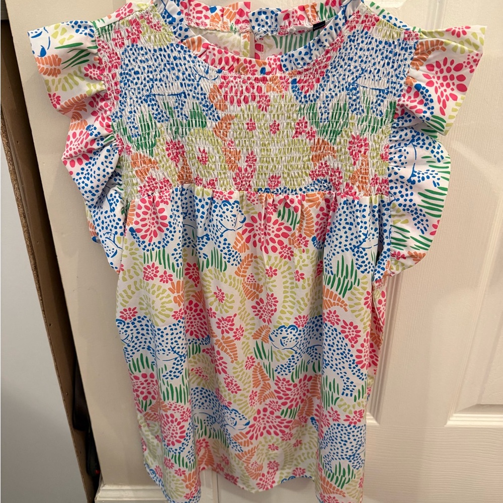 Michelle McDowell Smocked Top